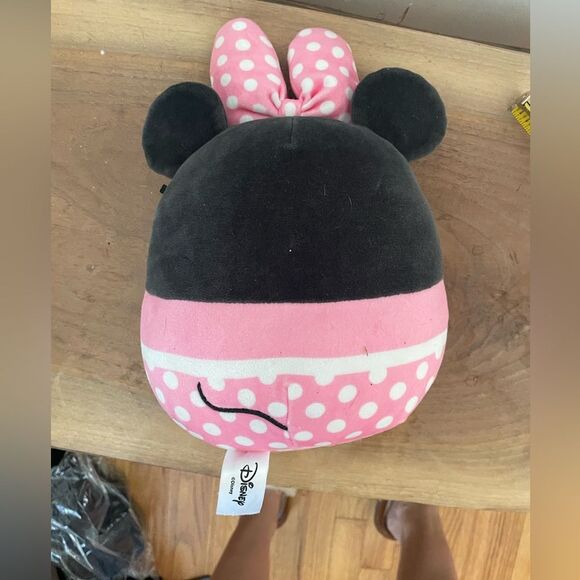 SQUISHMALLOW KellyToy pink black Disney Minnie Mouse 10 Inch - Picture 7 of 10